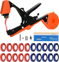 SUCA Plant Tying Machine Plant Tape Cattle Panels for GardenPlant Vine Tying Tool with 10000pcs Staples 21 Rolls Tape Plant Tape Gun for GrapesTapener (tapetool set1pcs)