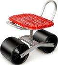 Rolling Garden Cart with Wheels – 360° Rotating Adjustable Seat Heavy-Duty Garden Stool with 550 lbs Capacity (lialunA1-1)