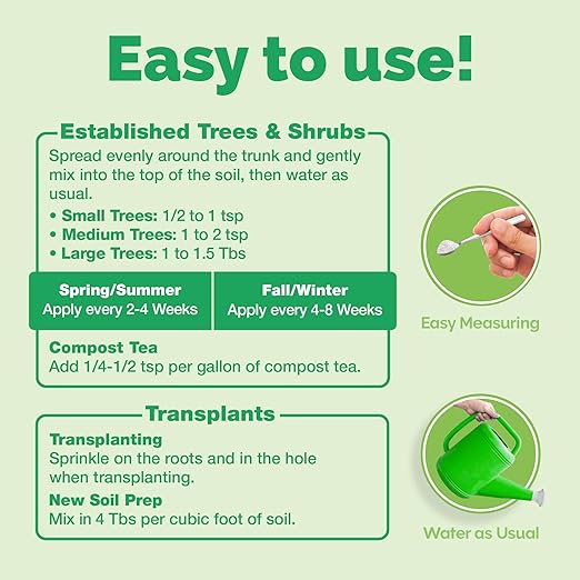 Mycorrhizae for Trees – Natural Soil Support for Trees &amp Shrubs 16 oz