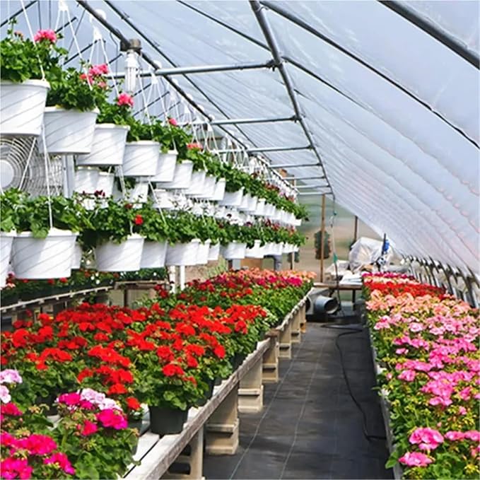 Weed Barrier Fabric Garden Landscape Fabric Weed Barrier Heavy Duty Driveway Gardening Mat Polypropylene Ground Cover for Gardening