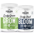 Organic Veg to Harvest Double Pack – Indoor &amp Outdoor Fertilizer for Leafy Greens Vegetables Herbs &amp More – Grow &amp Bloom Combo (500g - 4 Plants)