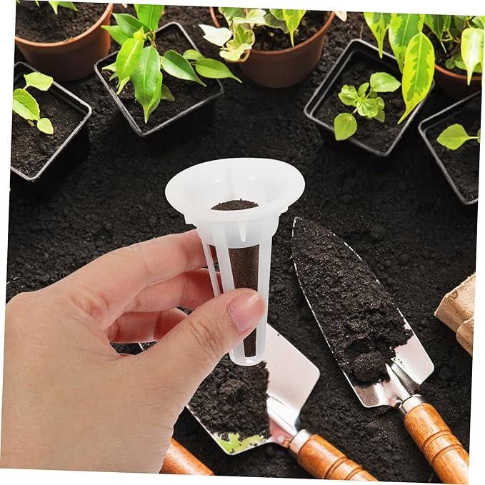 Toyvian 24-Piece Hydroponic Growing System Set with Humidity Dome and Net Pots for Indoor Gardening for Seed Starting Includes Insulation Lids and Planting Sponges