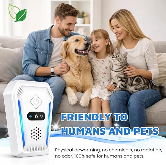 2026 Upgraded Ultrasonic Pest Repeller for Indoor Use Plug-in Device for Mice Rats Roaches Ants Spiders &amp Insects Home Ultrasonic Repellent with 3 Working Modes