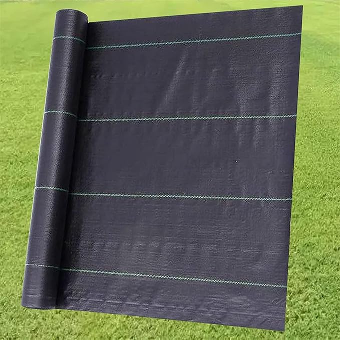 Weed Barrier Fabric Planting Cover - 3 x 100 FT Heavy Duty Landscape Fabric Ground Cover Block for Outdoor Planting