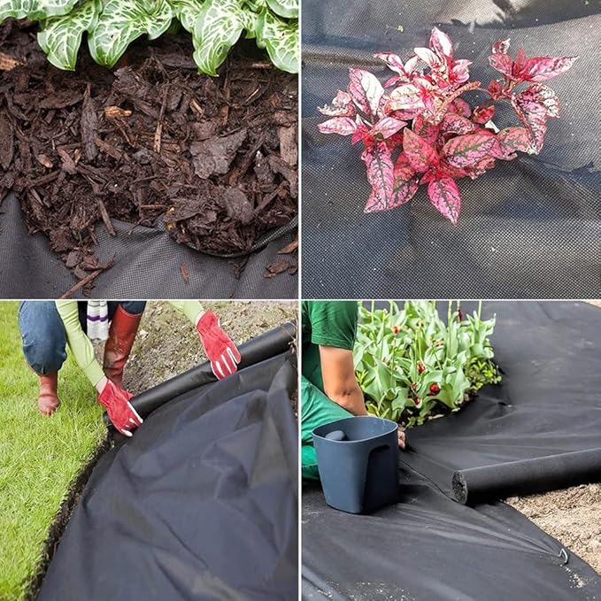 Tree Mulch Ring Plant Cover for Gardening Fabric Vegetable Planting Plastic Mulching Film