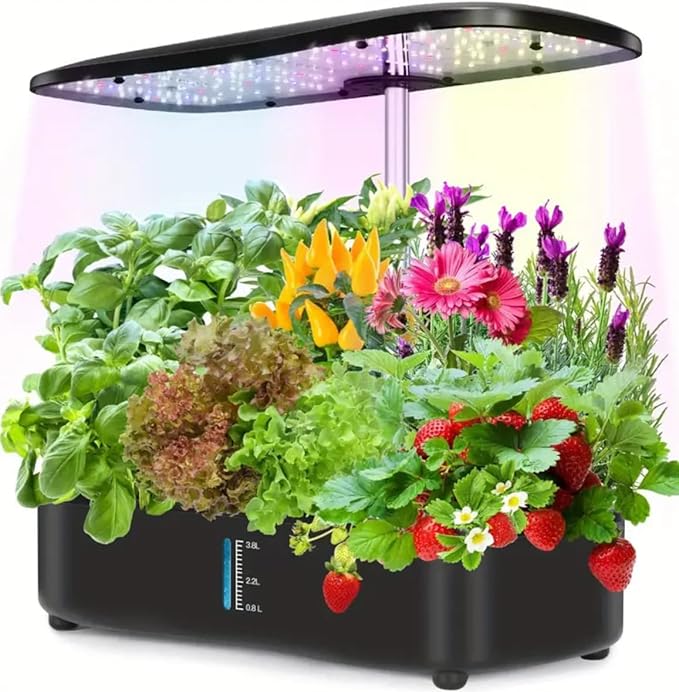 SEDLAV Hydroponic Indoor Garden Hydroponic System with LED Grow Light Hydroponics Growing System (1)