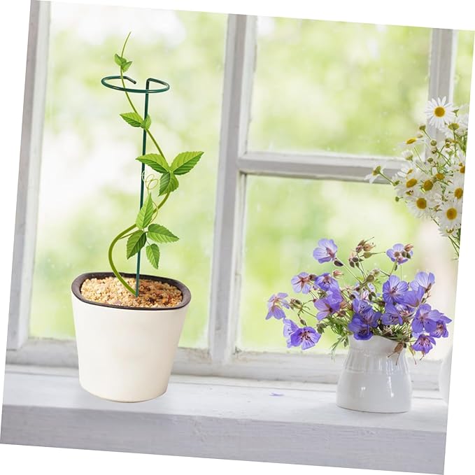 POPETPOP 3pcs Trellis for Climbing Plants Support Rack for Potted Plants Design Garden Trellis for Orchids Vines and Flower Support Durable Use