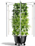 Smart Garden Planter 48/64/80/96 Pots Garden Hydroponics Growing Hydroponics Tower Aeroponics Growing Kit with LED Grow Light Hydrating Pump