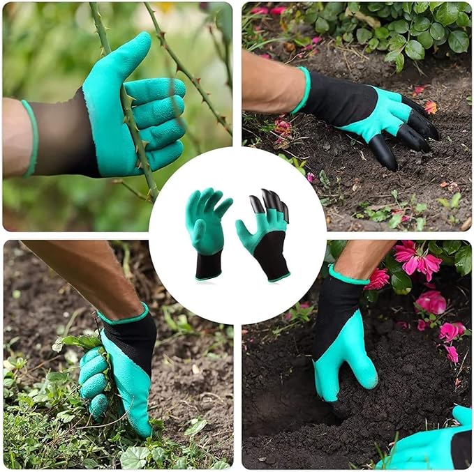 BDL Garden Kneeler and Seat Upgraded Folding Bench Stool Portable Kneeler Sturdy Gardening Tools with 2 Free Tool Pouch Detachable Belt A Pair of Garden Gloves EVA Kneeling Pad
