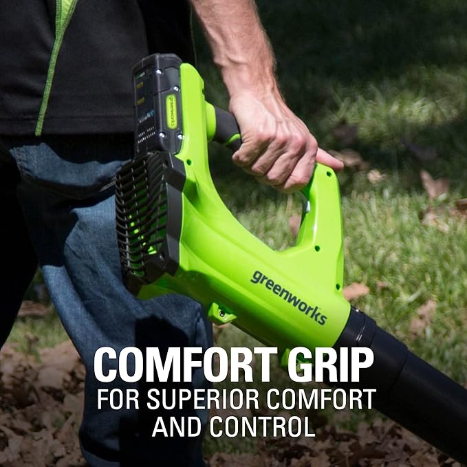 Greenworks 24V Axial Blower (100 MPH / 330 CFM) 2.0Ah Battery and Charger