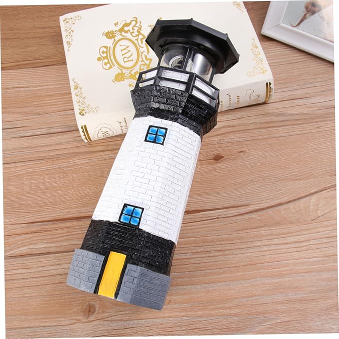 BESPORTBLE Unique Lamp Rotating Patio Lights for Backyard Led Garden Decorative Outdoor Light