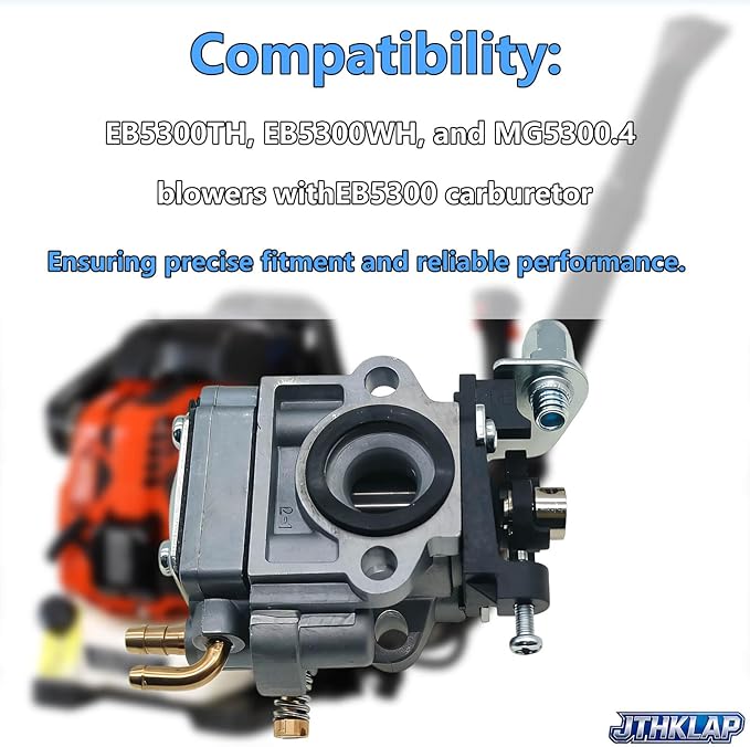 EB5300 Carburetor Replacement for EB5300TH EB5300WH MG5300.4 Leaf Blower Replace Part Number 161517-9 1615179 Durable Engine Carb Assembly