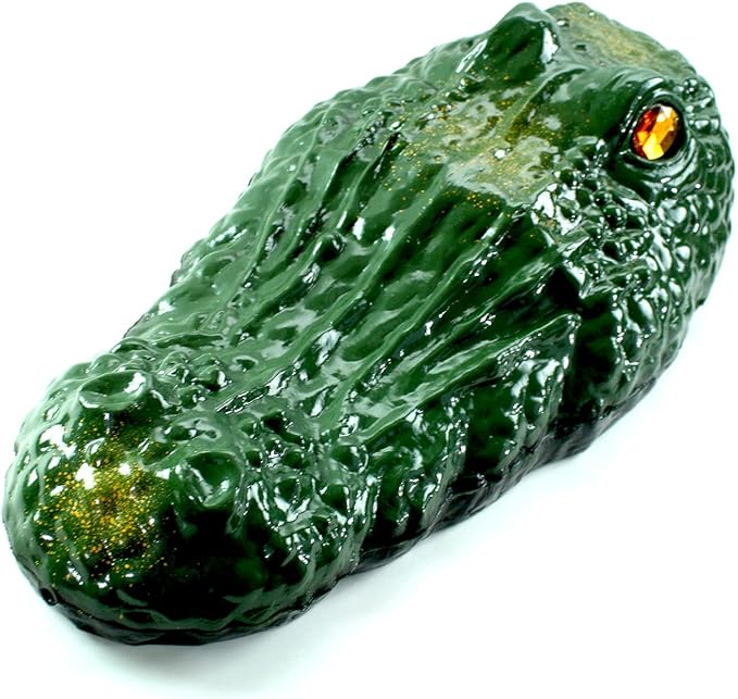 Bird-X Gator Guard® Floating Alligator Head Bird Scare with Reflective Eyes