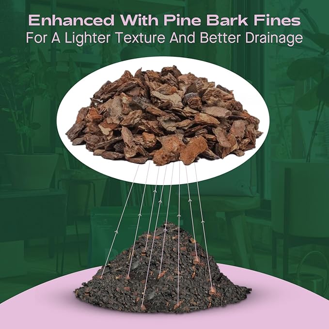 Seedling Seed Starter Soil Mix (4 qts) + Indoor Potting Soil (4 qts) - Peat Free - Potting Seed Starting Mix - Potting Soil Mix for Indoor Plants