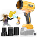 800000 RPM Leaf Blower Compatible with Dewalt 20V: Ecarke Cordless Dust Blower Electric Turbo Jet Blower Handheld Battery Powered with Brushless Motor for Patio Garden Lawn (No Battery)
