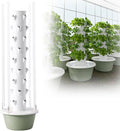 Hydroponics Growing System with Hydrating Pump Adapter Net Pots - 7 Layer Indoor Smart Garden Kit