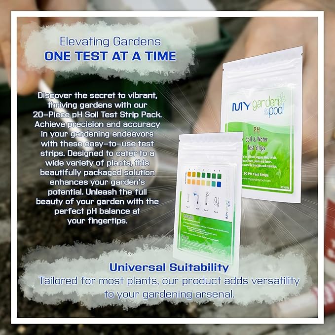 Coast of Maine ST1500 Stonington High Performance Growers Mix 1.5 cf with My Garden Pool 7-in-1 Soil Test Strips 20 ct. and Claw Gardening Gloves