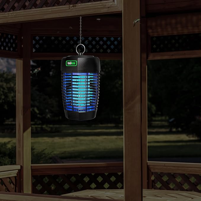 Mosquito Repellent Outdoor Patio Bug Zapper Indoor Electric Fly Mosquito Zapper Killer with Collection Tray for Home and Garden