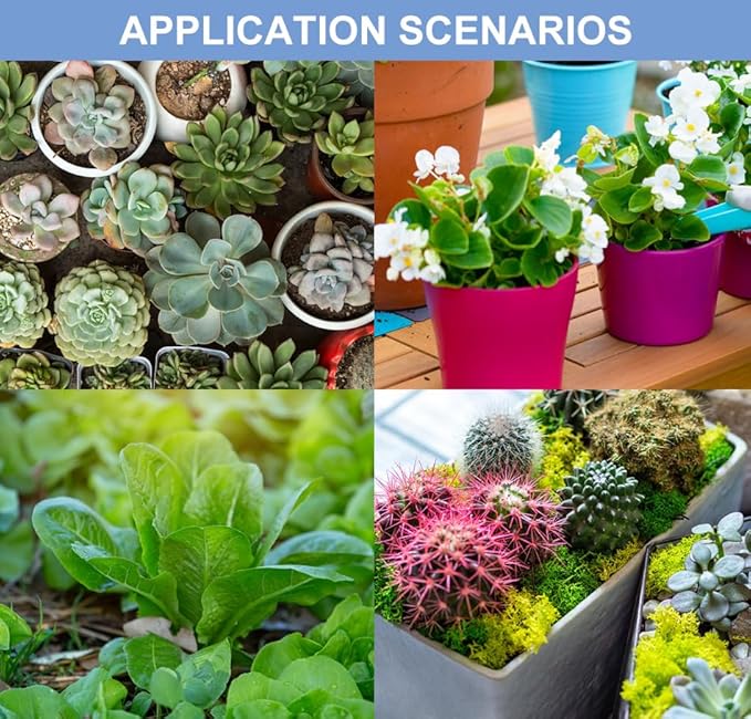 60W LED Clip-on Sunlight Plant Growth Lamps 5V Low-Power Planting Bulb 5-Level Brightness Adjustment Sunlight Seeding Cultivation Lamping 360° Flexible Angle Adjustment Hydroponic Plant Lighting