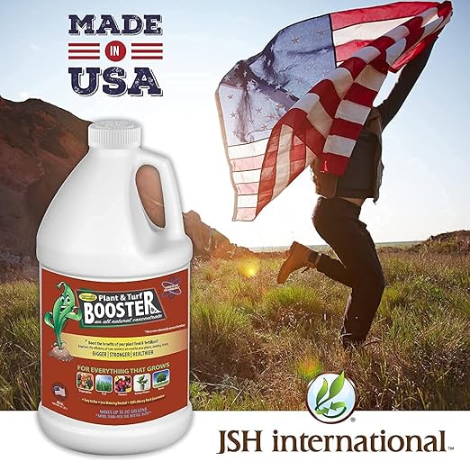 Nature's Wonder Organic Soil Conditioner &amp Root Booster for Plants - Concentrated Liquid Biostimulant with Fulvic Humic Acid for Plants Potting Soil Flowers &amp Lawns - 60oz