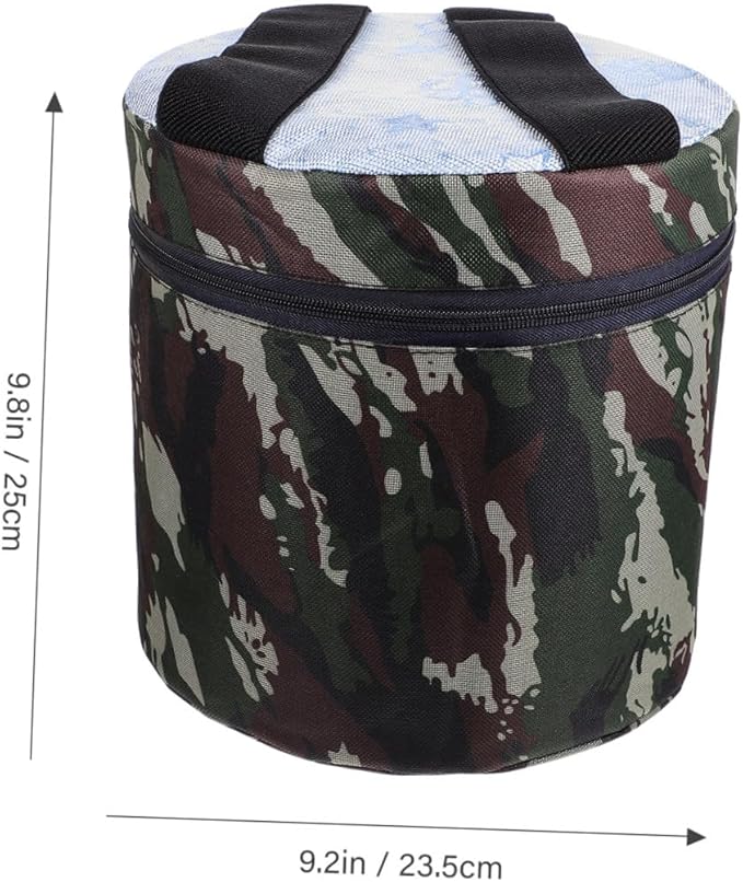Sewroro Portable Foam Weeding Stool with Pocket 25cm High Lightweight Garden Stool for Seniors and Farmers Multi-use Small Camping and Gardening Work Seat Random Style
