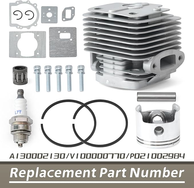 A130002130 Cylinder Piston Kit Compatible with Echo Backpack Blower PB-770 PB-770H PB-770T Replace V100000770 P021002984