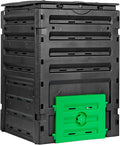 JupiterForce 120 Gallon Large Compost Bin BPA Free Outdoor Composting Tumblers for Garden Patio Easy Assembling Fast Creation of Fertile Soil Lightweight