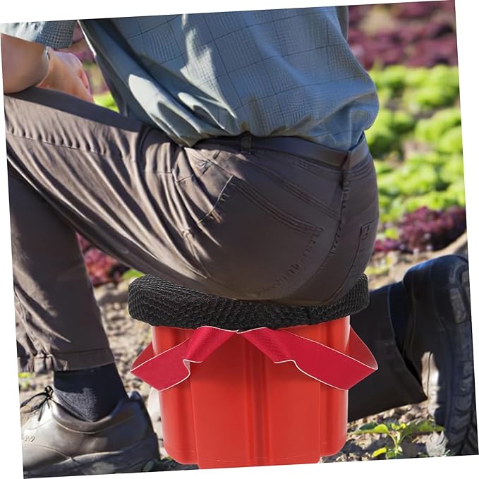 balacoo Portable Multi-Functional Garden Stool Lightweight and Versatile Weeding Stool for Camping Hiking Fishing and Gardening Activities High Random