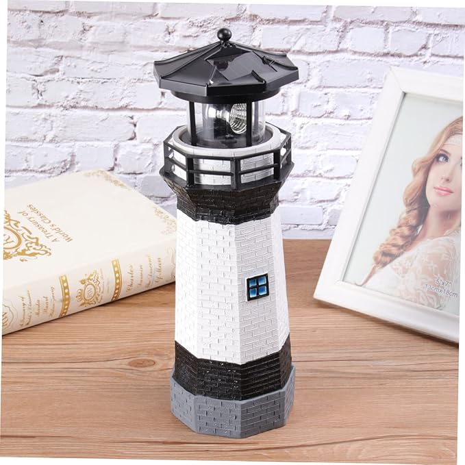BESPORTBLE Unique Lamp Rotating Patio Lights for Backyard Led Garden Decorative Outdoor Light