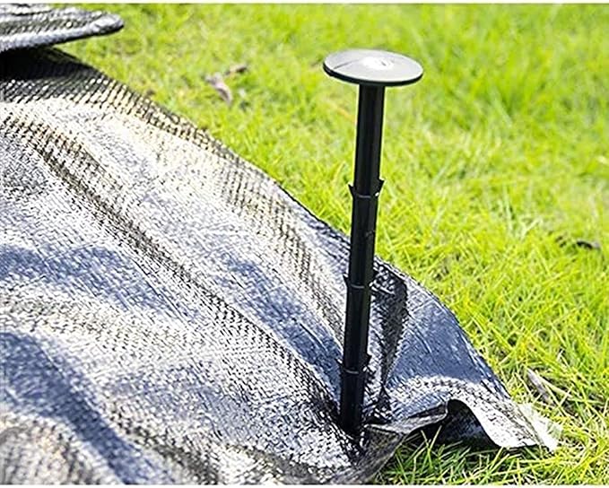 Ground Cover Weed Barrier Heavy Duty Weed Control Fabric Breathable Weed Barrier Fabric Garden Landscape Membrane for Patios Flowerbeds Lawns Walkways(0.4mx120m/1.3ftx394ft)