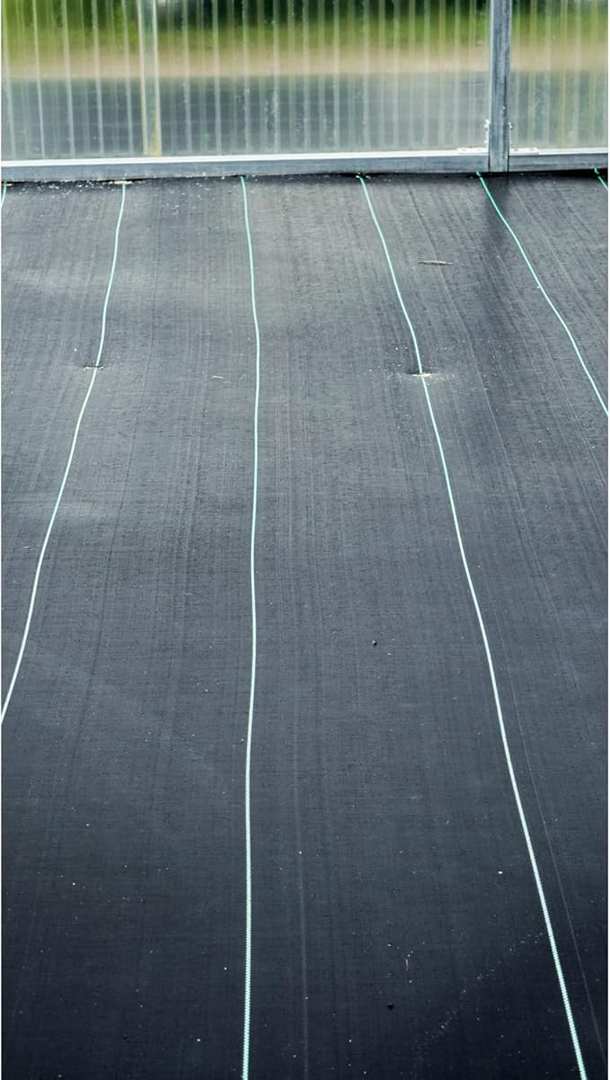 Commercial Ground Cover Weed Barrier Fabric - 150 Ft Landscape Mat