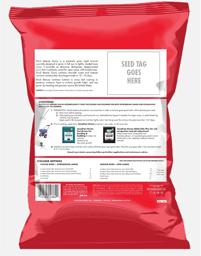 Jonathan Green &amp Sons 7 lb Full Sun Grass Seed Mixture