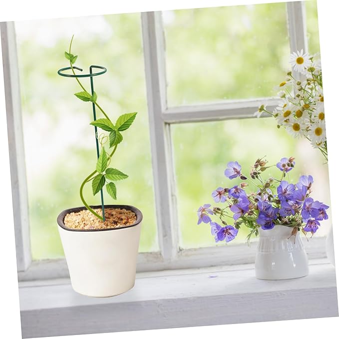 POPETPOP 5pcs Plant Trellis Climbing Support for Garden Plant Frame for Support Structure for Patio Lawn and Courtyard Use