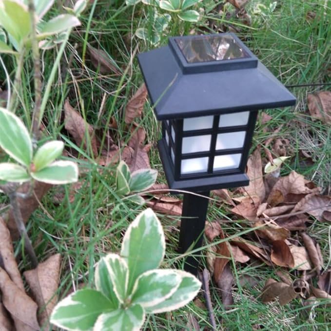 Solar Landscape Spotlights Garden Outdoor Motion Sensor Sensor Waterproof Pathway Light Wall Lamp Patio Lawn Walkway Decor (2PCS Warm)