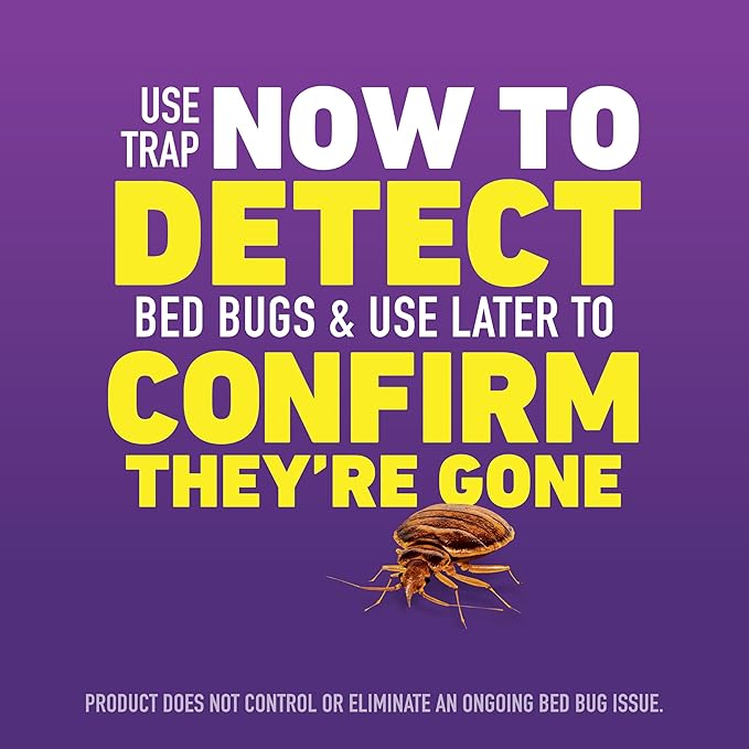 Ortho Home Defense Max Bed Bug Trap Detect Bed Bugs in Homes and While Traveling 2 Traps in Each Package (Pack of 10)