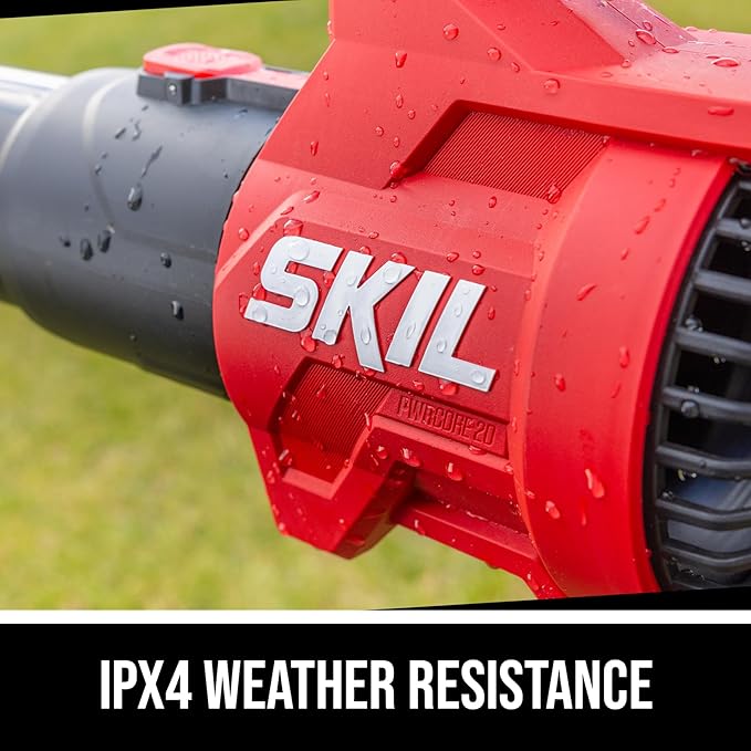 SKIL PWR CORE 20 420 CFM Leaf Blower 20-Volt Battery and Charger Included - BL0420B-13