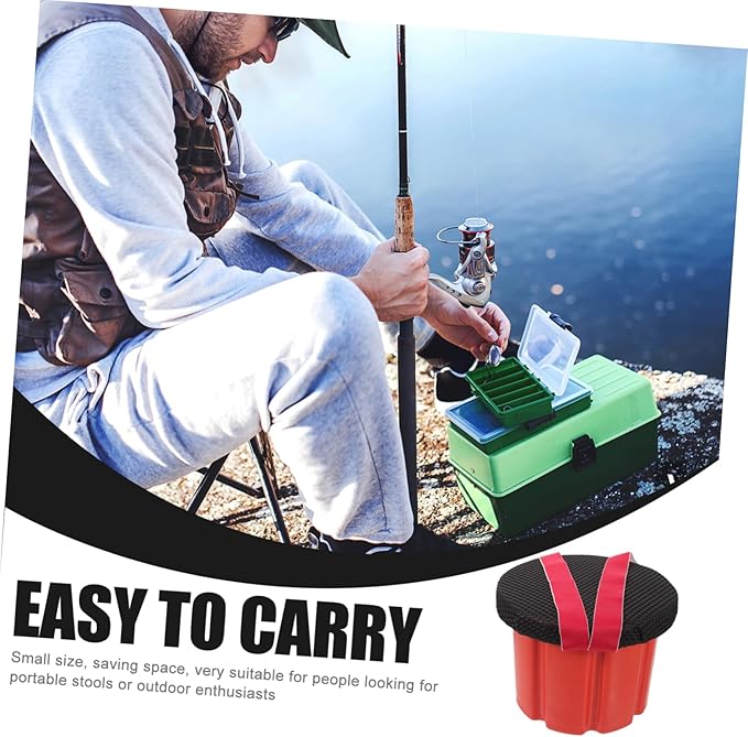 balacoo Portable Multi-Functional Garden Stool Lightweight and Versatile Weeding Stool for Camping Hiking Fishing and Gardening Activities High Random