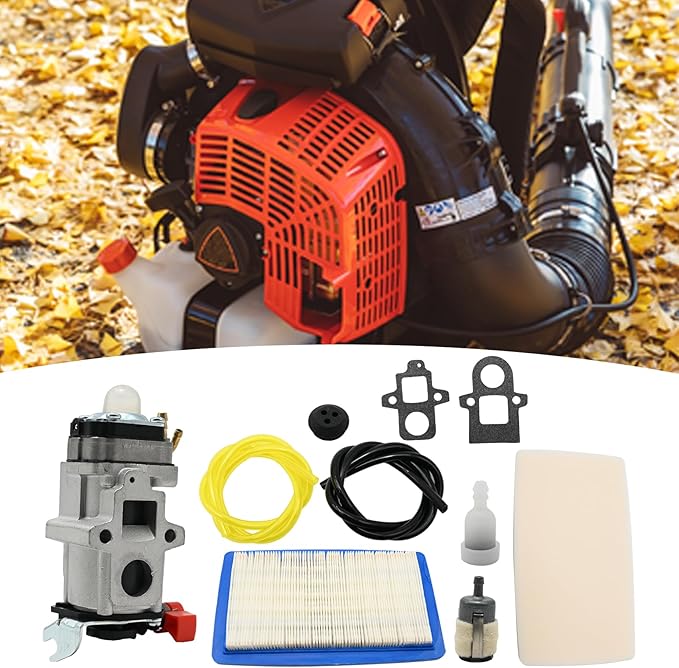 A021004920 Carburetor w/Air Filter Spark Plug Replacement for Echo PB8010H PB8010T EB810 EB810RT WYAB-1 79.9cc 2-cycle Backpack Leaf Blowers