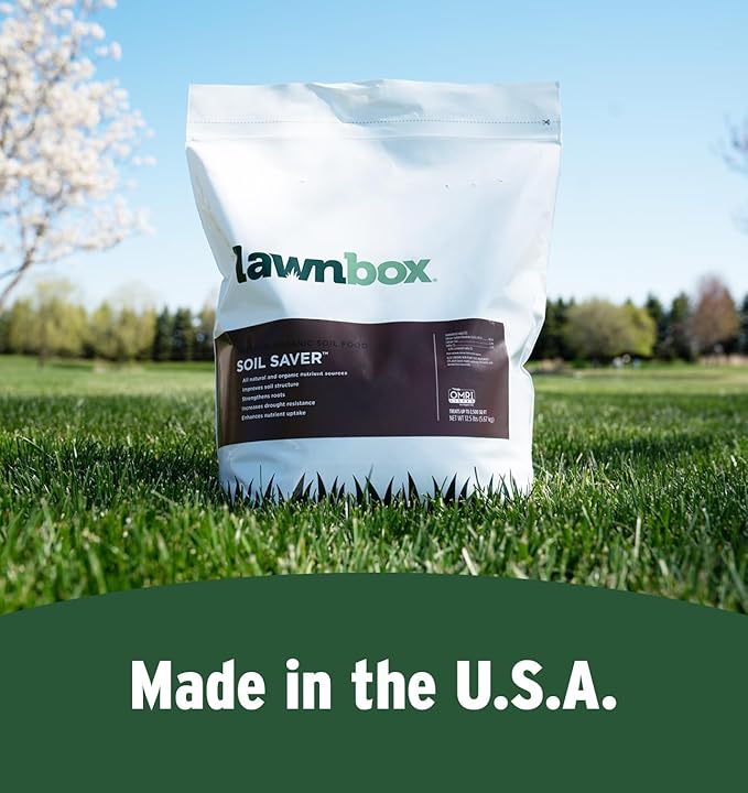 Soil Saver 100% Organic Gypsum and Humic Acid Soil Amendment 15 lb Bag Covers 2500 sq ft