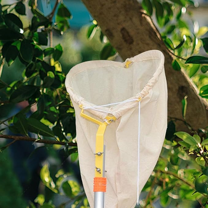 Bee Catcher Net Swarm Trap Canvas Bee Swarm Trap Bag with Lockable Base Bee Cage Beekeeping Tool Steel Frame Swarm Traps for Honey Bees Bee Traps for Outside