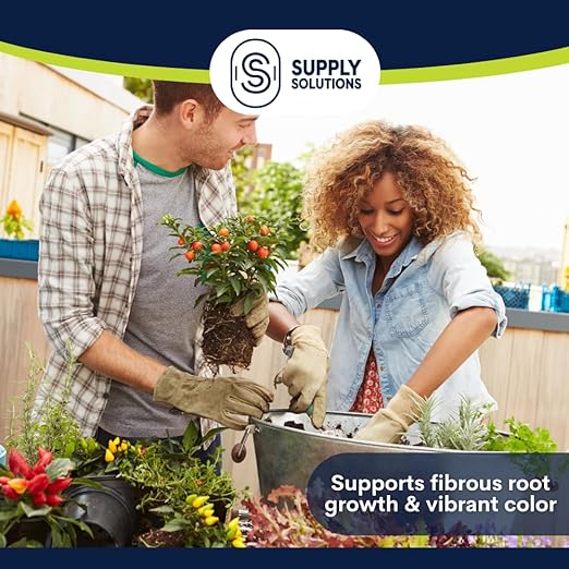 Supply Solutions 21-0-0-24S Ammonium Sulfate for Deep Green Plants - Soil Acidifier for Blueberry Blooms Azalea and Magnolia Tree Fertilizer - Sulfur for Plants Nitrogen Fertilizer (10 Pounds)