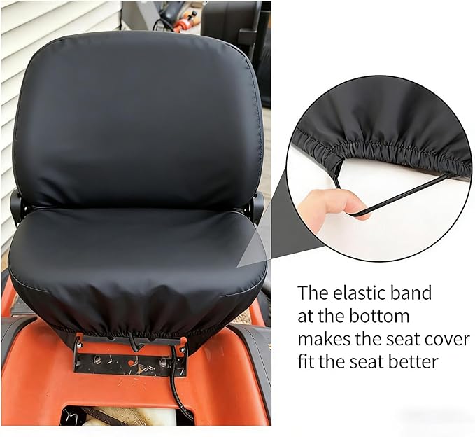 Practical Grass Grasscutter Seat Protect 600D University Fabric Includes Drink Pouches Meditative Security Features Elastic Bottom for Secure Appendage Grasscutter Addition