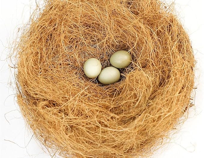 500g 17.64 Ounce Natural Coconut Husk Fiber Flowerpot Cover Insect-Proof Protect Garden Flower Plant Soil Keep Warm Reptile Bedding Bird Nest