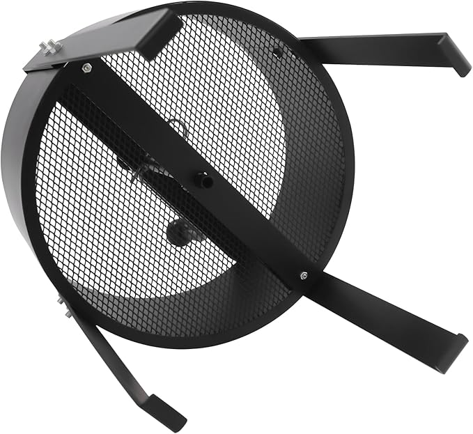 Rotary Soil Sifter Sieve Carbon Steel Garden Sifter for Soil Compost Sifter with Shovle and Gloves for Gardening Sand Rock Compost Dirt 10 * 5mm Aperture