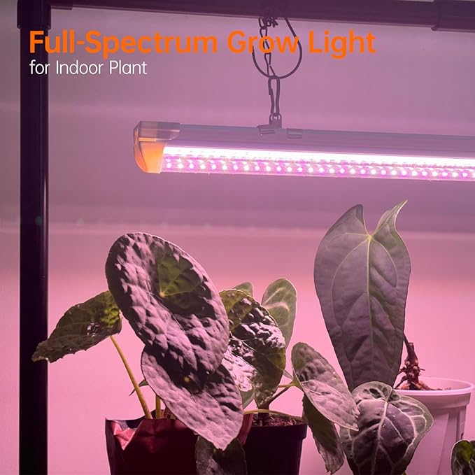 Bstrip Grow Light Stand 1.3ft 18W Grow Light for Indoor Growing Full Spectrum LED Plant Light for Seed Starting Height Adjustable 27.0 L x 13.0 W x 19.1 H