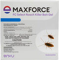 Maxforce FC Select Roach Gel Bait 4 x 30 gram reservoirs | Convenient Cockroach Bait Gel Syringe | Indoor Crack and Crevice Control | Effective on German American and Other Roaches