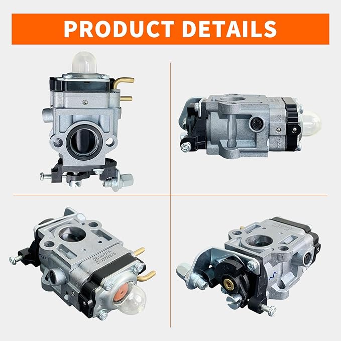 Ruixing OEM 751-20089 Carburetor Kit for Craftsman BP510 CMXGAAMR51BP 41AR51BP793 for Troy-Bilt TB51BP 41AR51BP766 41AR51BP866 MTD 51cc Backpack Leaf Blower
