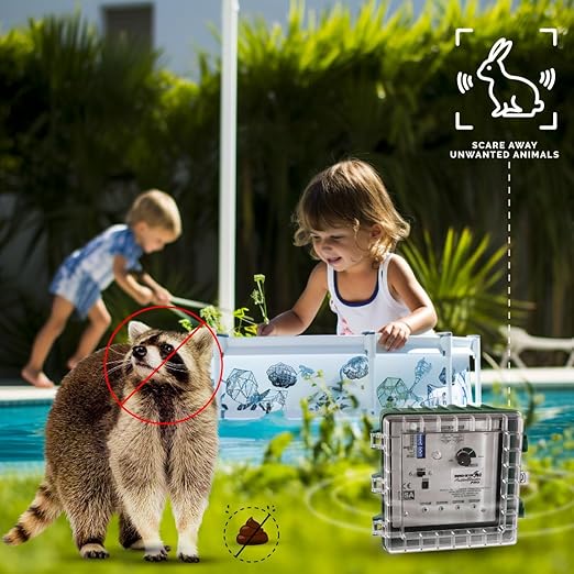 Bird-X Critter Blaster PRO Sonic Animals and Birds Decoy Device Control Panel with 4 Speakers Emits 8 Digitally Recorded Sounds Easy to Install Covers 6 Acres 2–10 kHz Frequency