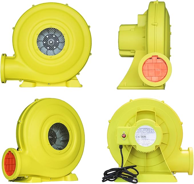 1500W (2HP) Air Blower Commercial Inflatable Bouncer Blower Perfect for Inflatable Bounce House Jumper Bouncy Castle…