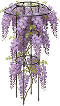 Garden Trellis - Stable Decorative Climbing Plants Support - Support Cage Umbrella Trellis - for Vine Rose Clematis Vegetable Dragon Fruit Cucumber Hydrangeas Jasmine